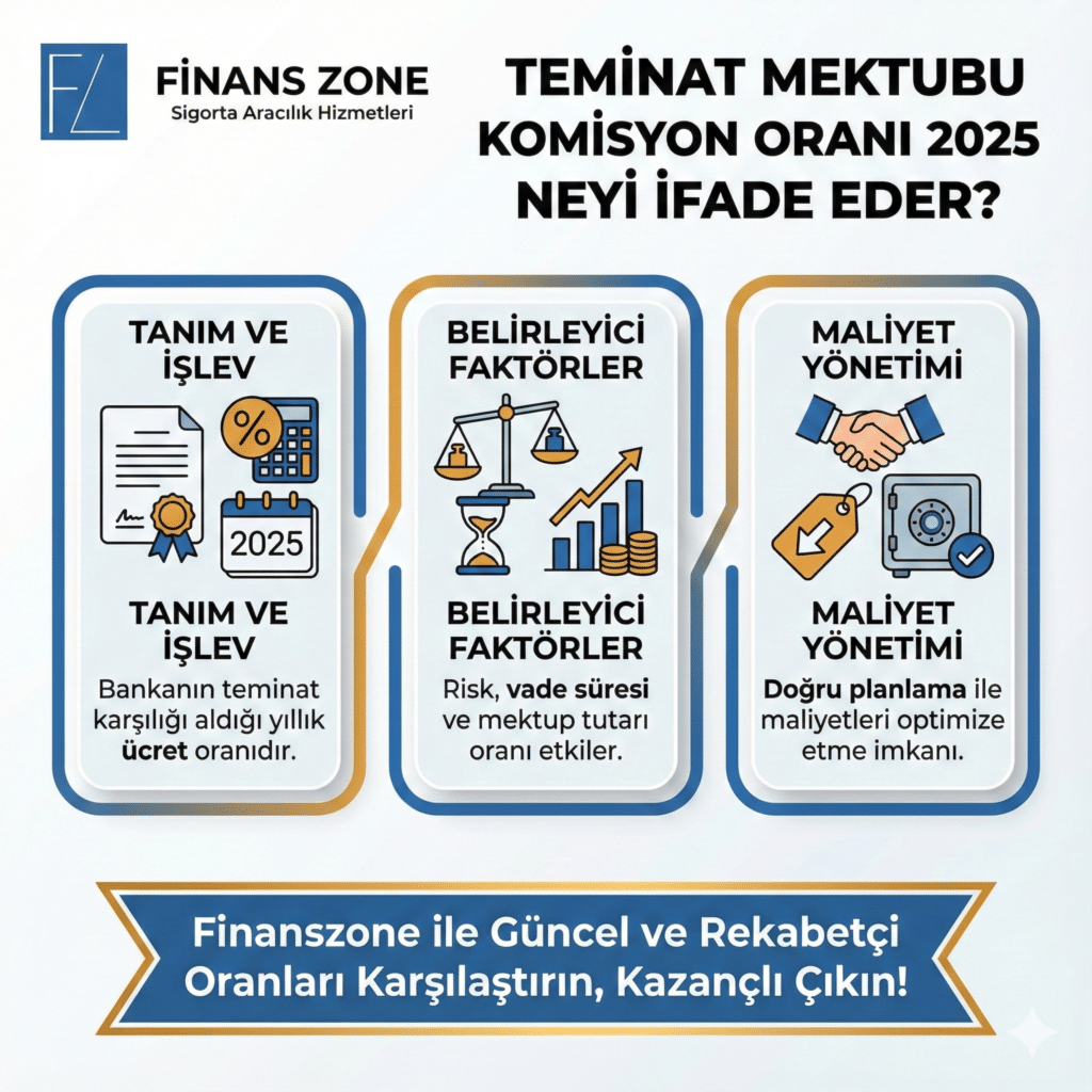 Teminat Mektubu Komisyon Oranı 2025 Neyi İfade Eder?